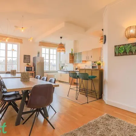 La Porte Verte, Superbe Triplex 16P Arras Exterior photo