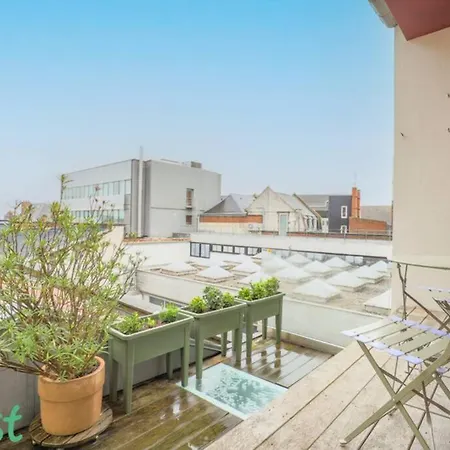 La Porte Verte, Superbe Triplex 16P Arras Exterior photo